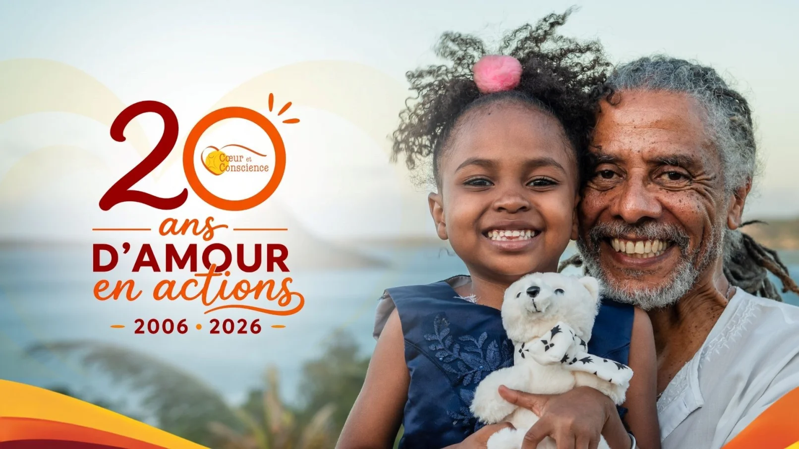 Photos de Mr Amédée avec un enfant